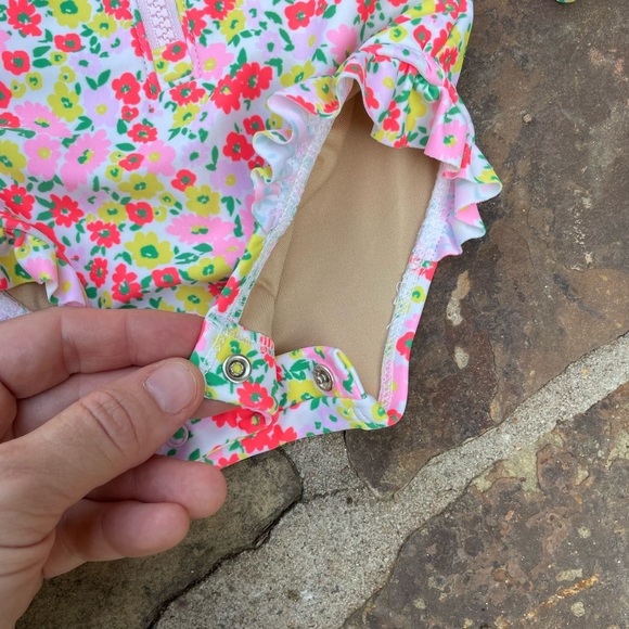 Baby girls swimsuit rashguard bundle lot NWOT - Picture 8 of 13